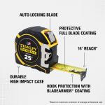 StanleyAuto Lock Tape Measure FATMAX 25 ft. x 1-1/4 in.