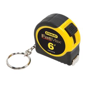 StanleyFATMAX 6 ft. x 1/2 in. Keychain Pocket Tape Measure (FMHT33706M)