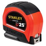 StanleyMagnetic 25 ft. LeverLock High Visibility Tape Measure