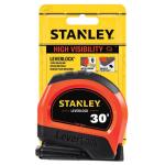 StanleyHigh Visibility 30 ft. LeverLock Tape Measure