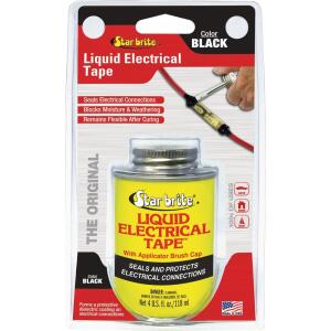 Star brite4 oz. Liquid Electrical Tape - Black - (084104N)