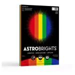 Astrobrights 50-Sheet 8.5 x 11 Inch Primary Cardstock