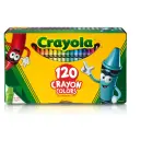 Crayola 120-Count Crayon Set with Crayon Sharpener