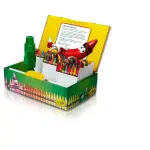 Crayola 120-Count Crayon Set with Crayon Sharpener