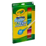 Crayola 50-Count Super Tips Washable Markers