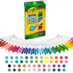 Crayola 50-Count Super Tips Washable Markers