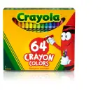 Crayola 64-Count Classic Crayons with Sharpener