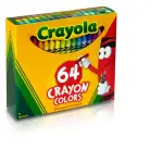 Crayola 64-Count Classic Crayons with Sharpener