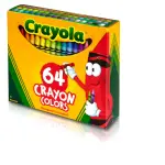 Crayola 64-Count Classic Crayons with Sharpener