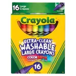 Crayola 16-Count Ultra Clean Washable Large Crayons