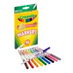 Crayola 10-Count Kids Fine Line Markers Classic Colors