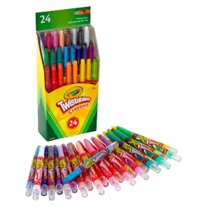 Crayola 24-Count Mini Twistables Crayons