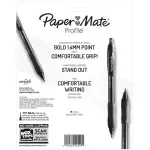 Paper Mate 8pk (1.4mm Bold Tip) Profile Ballpoint Pens