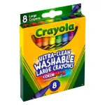 Crayola 8-Count Washable Large Crayons