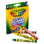 Crayola 8-Count Washable Large Crayons