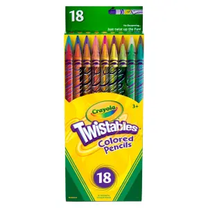 Crayola 18-Count Twistable Colored Pencils