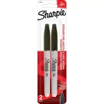 Sharpie 2pk Black Permanent Markers Fine Tip