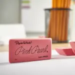 Paper Mate 3pk Pink Pearl Pencil Erasers