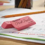 Paper Mate 3pk Pink Pearl Pencil Erasers