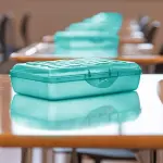 Sterilite Teal Pencil Box