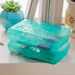 Sterilite Teal Pencil Box