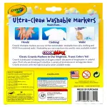 Crayola 10-Count Classic Colors Washable Broad Line Markers