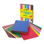 Crayola 12-Color 240-Sheet Construction Paper