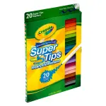 Crayola 20-Count Super Tips Washable Markers