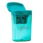 Yoobi 2 Hole Pencil Sharpener Aqua