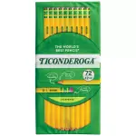 Ticonderoga 72-Count Wood #2 Pencil Yellow