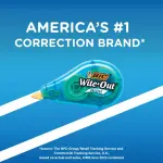 BiC 3pk White Wite-Out Correction Tape Mini