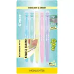 Pilot 5-Count FriXion Light Pastel Erasable Highlighters