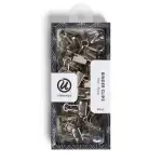 U Brands 60-Count Mini Binder Clips Silver