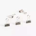 U Brands 60-Count Mini Binder Clips Silver