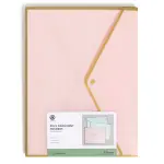 U Brands 3-Count Poly Document Holders with Pastels Snap Cover