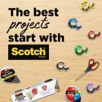 Scotch Black Expressions 0.94in x 20yd Masking Tape