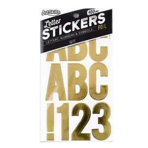 ArtSkills 160-Count Gold Metallic Peel & Stick Foil