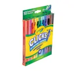 Crayola 10-Count Clicks Retractable Markers