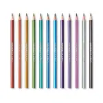 Mondo Llama 12-Countt Colored Pencils Metallic