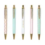 Yoobi 5pk Black Retractable Ballpoint Pens