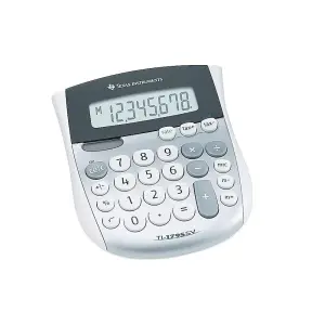 Texas Instruments TI-1795SV Minidesk Calculator 8-Digit LCD TI1795SV