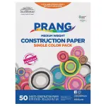 Prang 50 Sheets/Pack (12 x 18 Inch) Pink Construction Paper