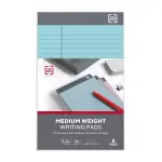 TRU RED 50 Sheets/Pad (5x8 Inch) Notepads Narrow Ruled Pastels