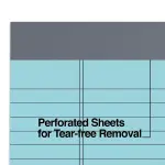 TRU RED 50 Sheets/Pad (5x8 Inch) Notepads Narrow Ruled Pastels