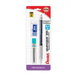 Pentel Auto Drafting Pencil 0.7mm with Lead + Eraser Blue Barrel