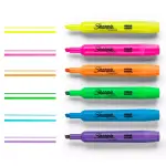 Sharpie 4pk Yellow Highlighters Smear Guard Chisel Tip