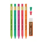 Paper Mate 5pk Handwriting 1.3mm #2 Mechanical Pencils with Eraser and Refill