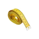 Unique Bargains 1pc 120-Inch Yellow Flexible Tailor Craft Ruler Tape Measure