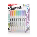 Sharpie S-Note 8pk Assorted Colors Dual Tip Creative Highlighters