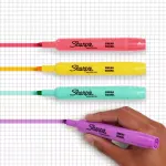 Sharpie 12pk Assorted Colors Highlighters Tank Chisel Tip